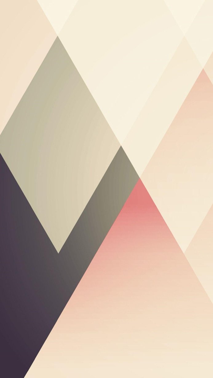 Abstract geometric background with beige, gray, and pink shapes