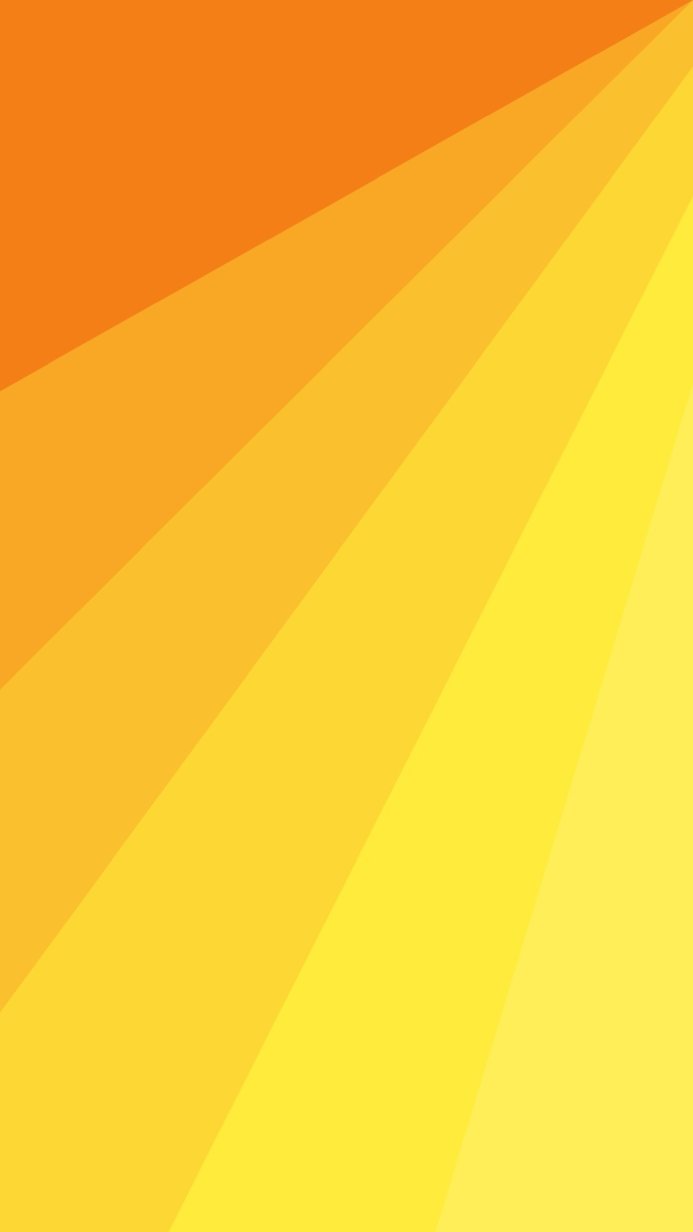 Abstract geometric background with orange and yellow gradient