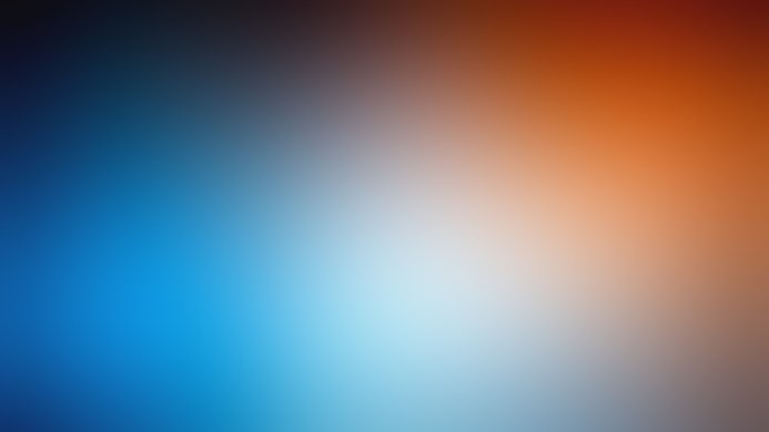 Abstract background with blue, orange and white gradient