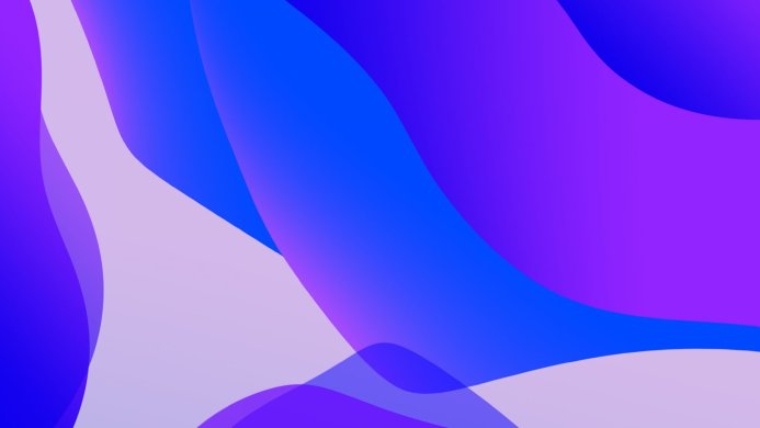 Abstract background with flowing purple and blue shapes