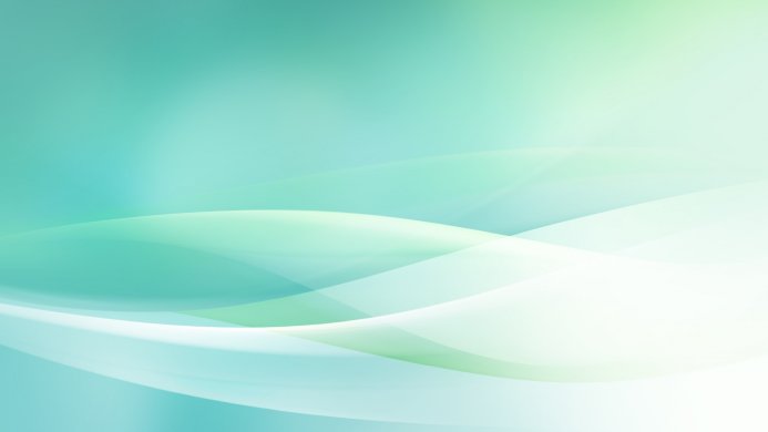 Abstract background with flowing turquoise and white shapes
