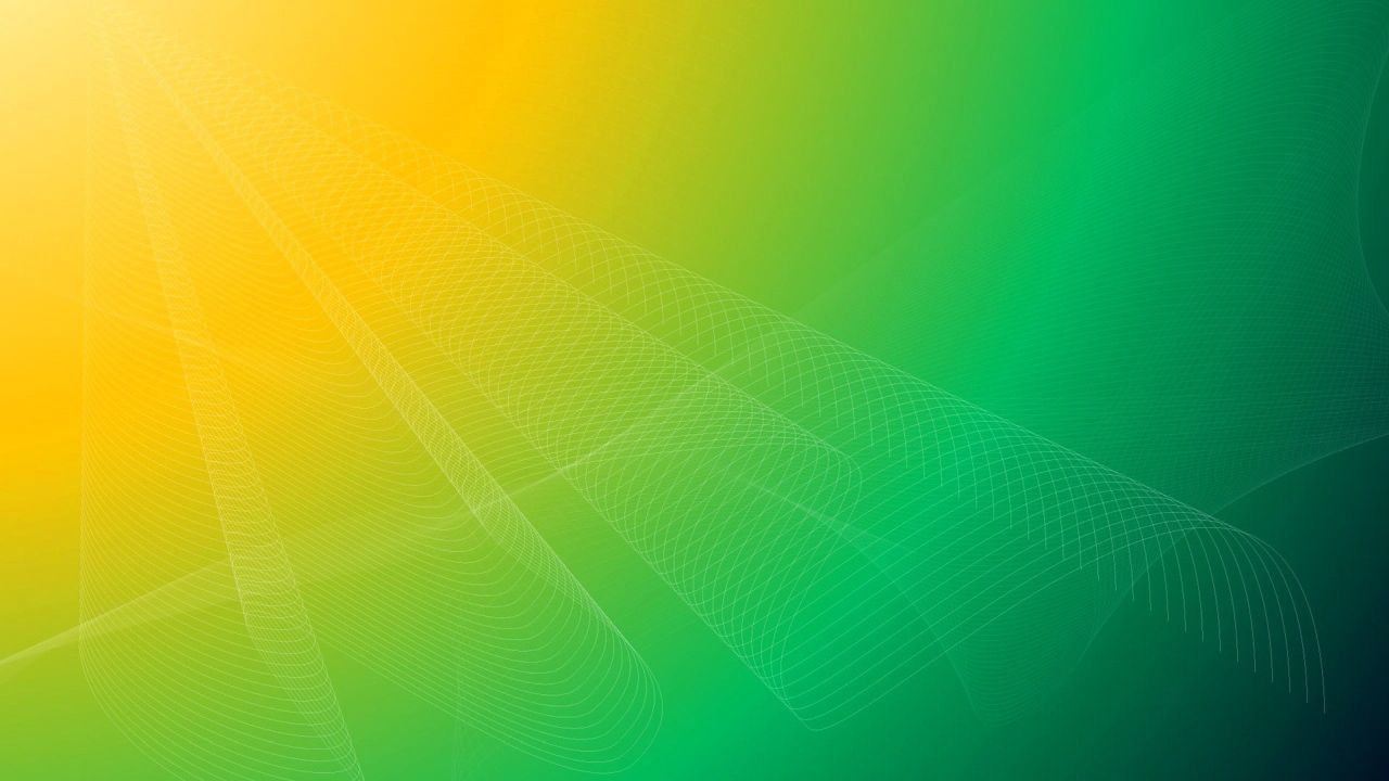 Yellow to green gradient with lines