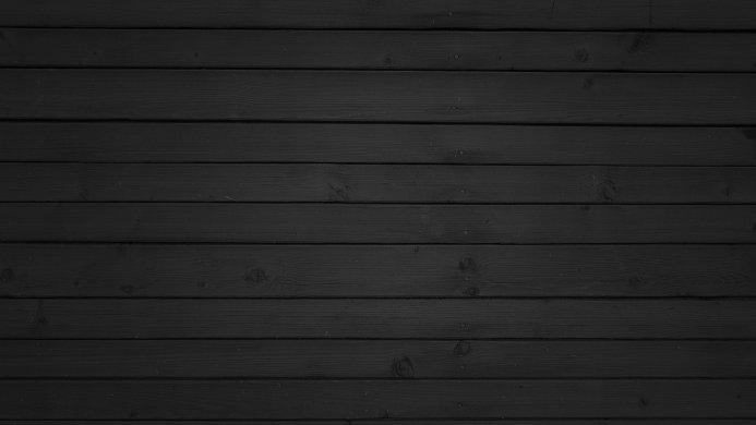Black painted wooden planks, texture background