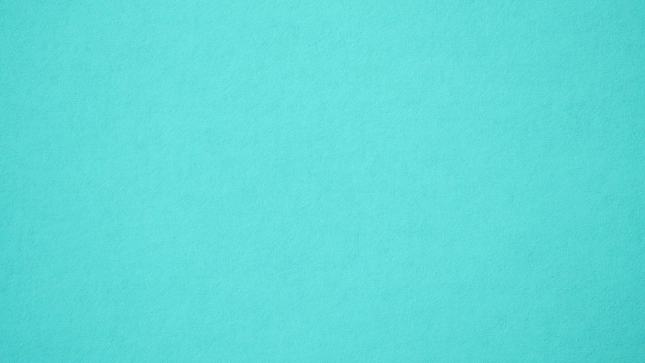 Solid turquoise color background