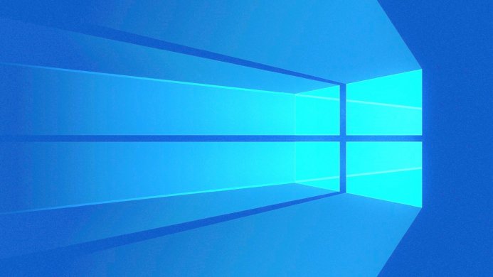 Microsoft Windows logo in shades of blue