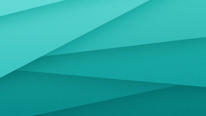 Abstract teal geometric background with overlapping shapes