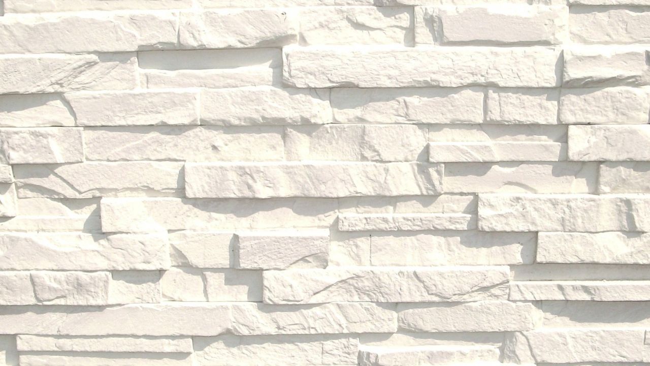 White brick wall texture background