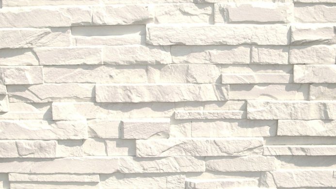 White stone brick wall texture