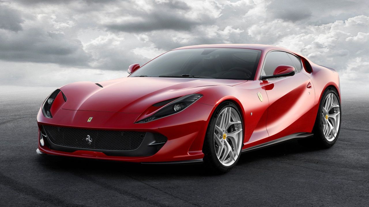 Red Ferrari 812 Competizione