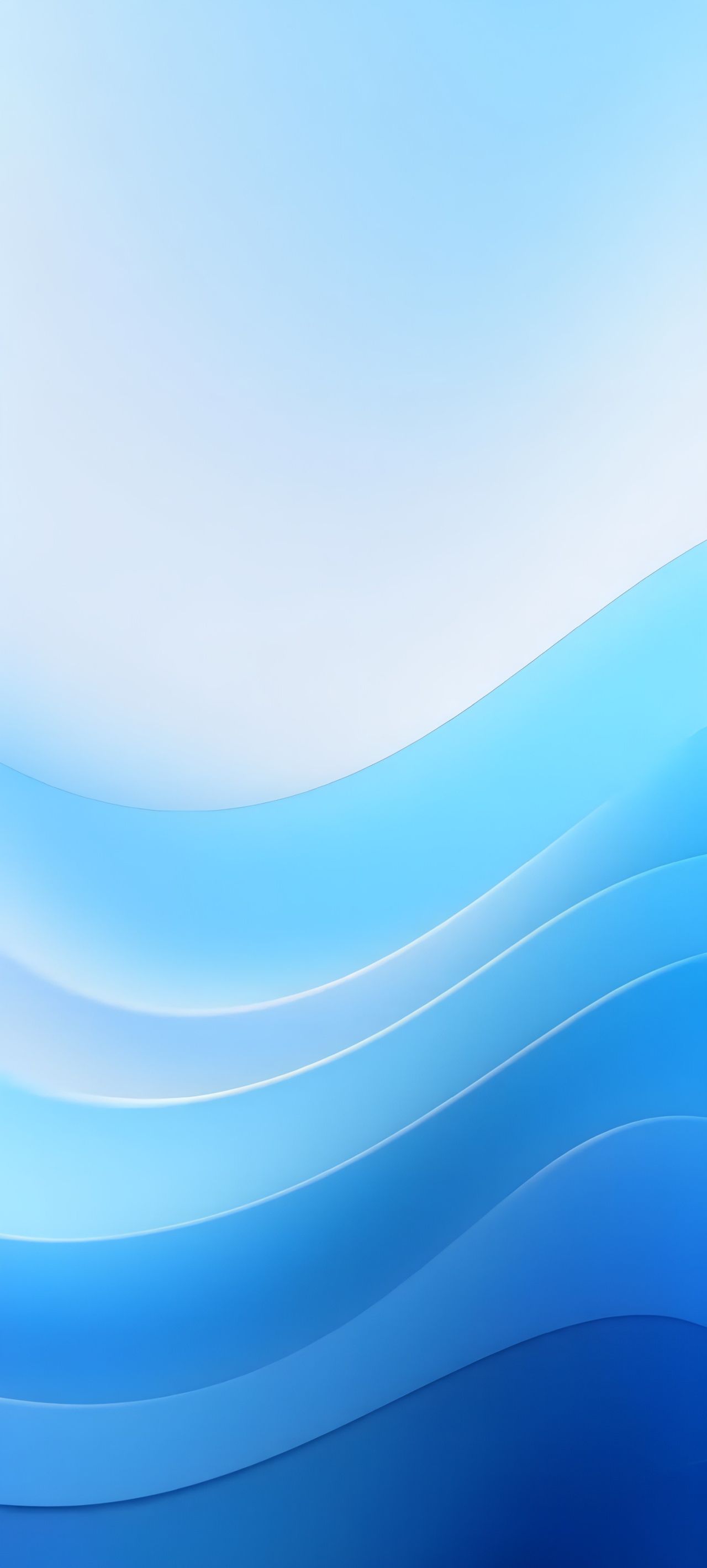 Abstract blue waves background gradient