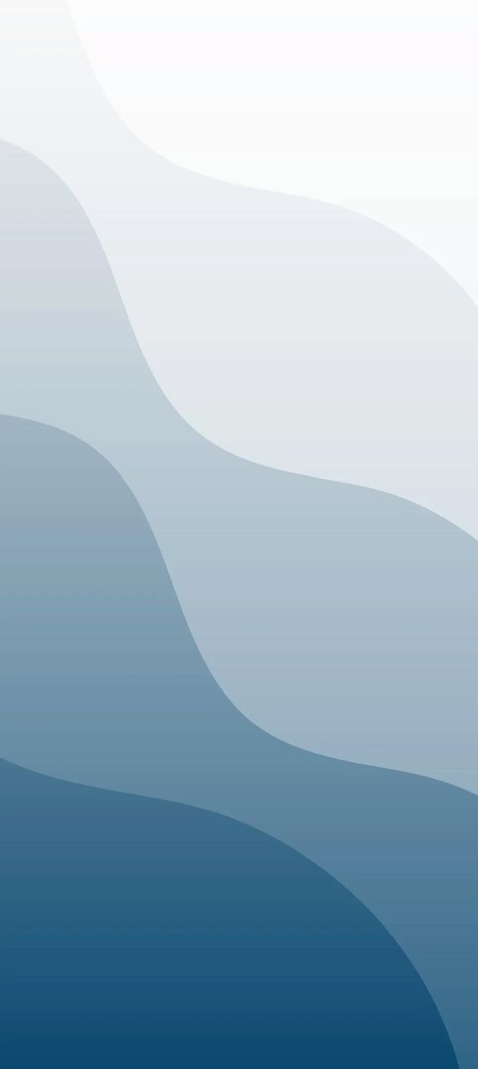 Abstract blue and white waves background with gradient effect