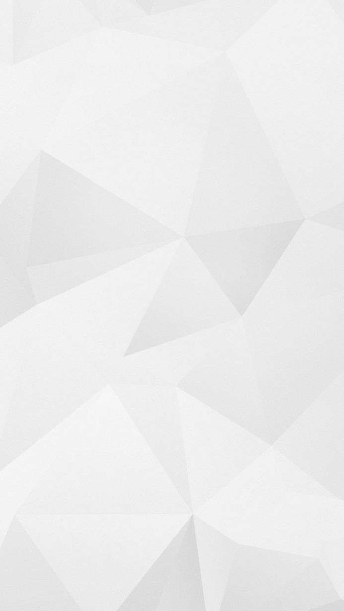 Abstract low poly geometric background in white tones