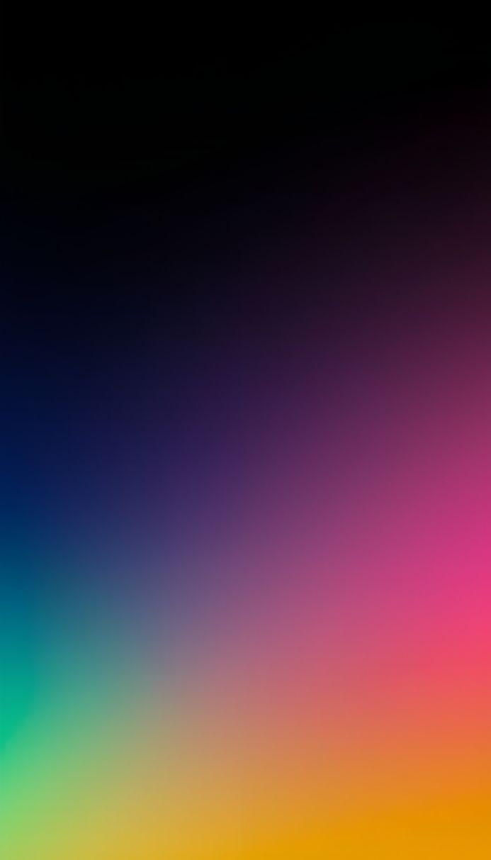 A colorful gradient with shades of purple, blue, green, yellow, pink, and orange