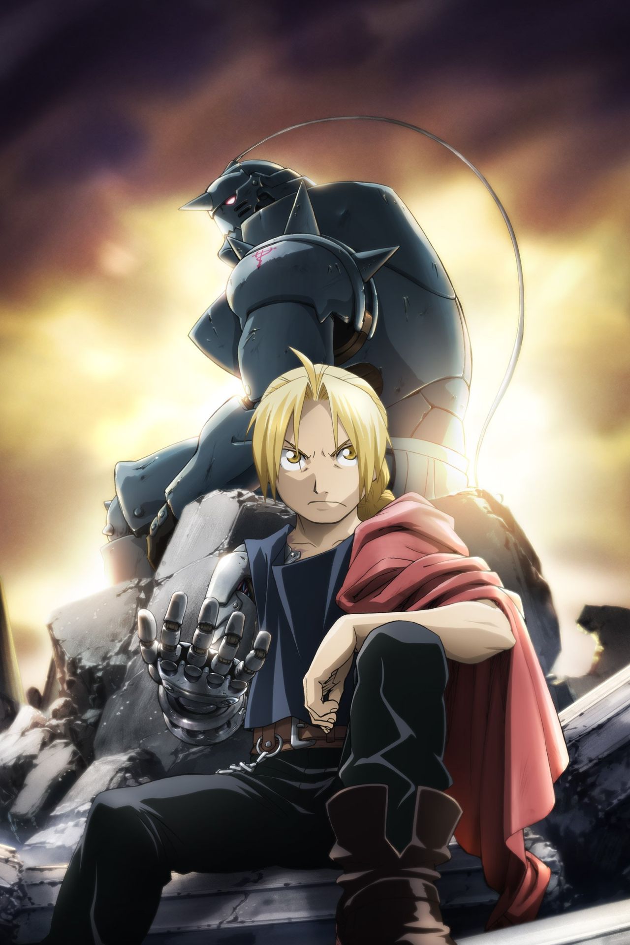 Edward and Alphonse Elric Fullmetal Alchemist