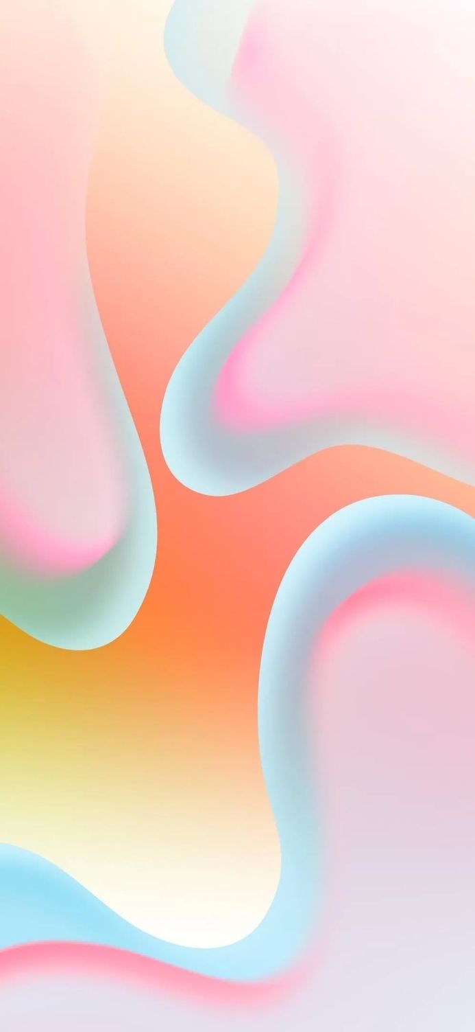 Abstract background with pastel gradients and fluid shapes