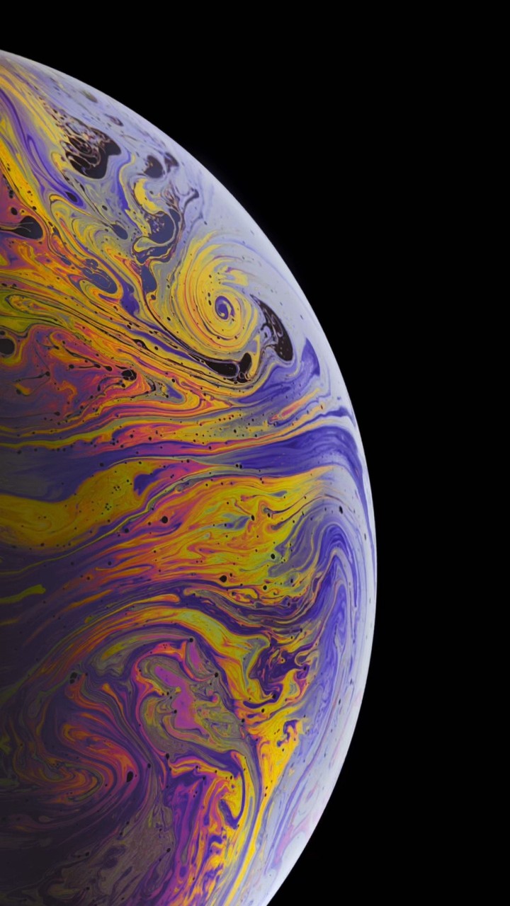 Abstract color swirl pattern