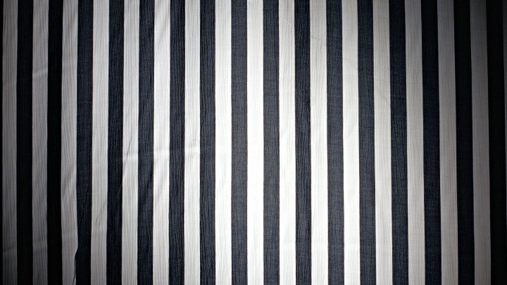 Black and white vertical stripes pattern texture