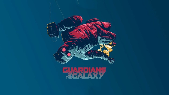 Groot Guardians Galaxy space background