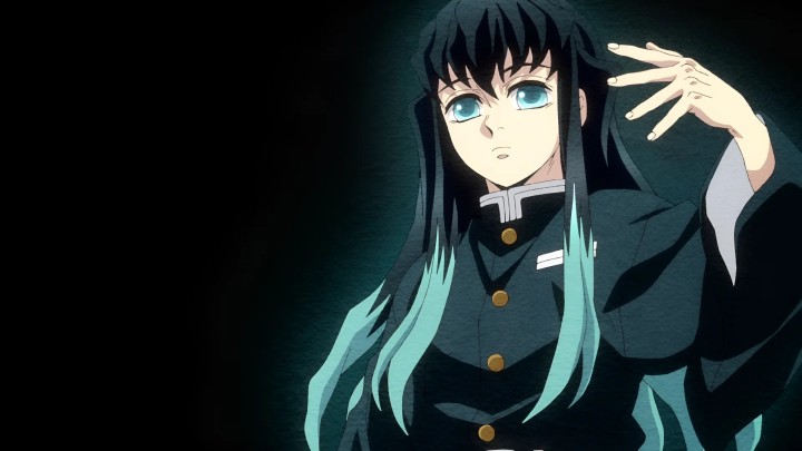 Muichiro Tokito from Demon Slayer in uniform