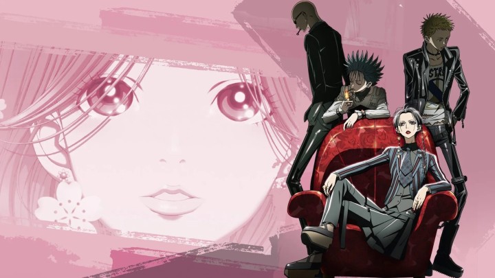 Nana Osaki and Nana Komatsu anime characters NANA logo