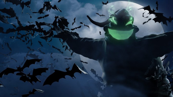 Oogie Boogie from Nightmare Before Christmas with dice