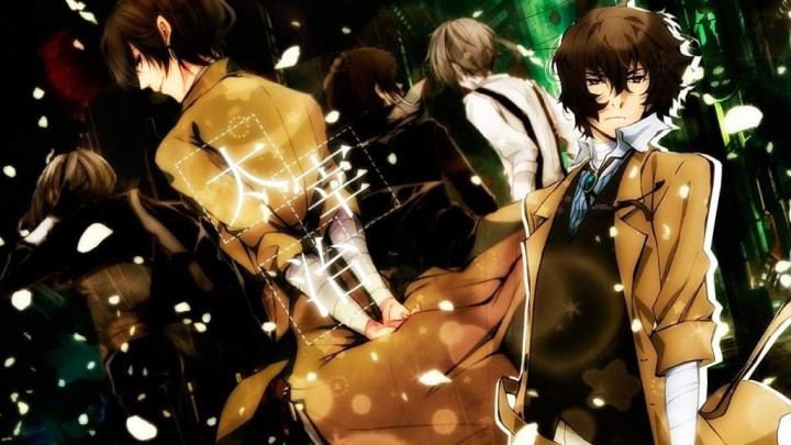 Osamu Dazai and others from Bungou Stray Dogs anime