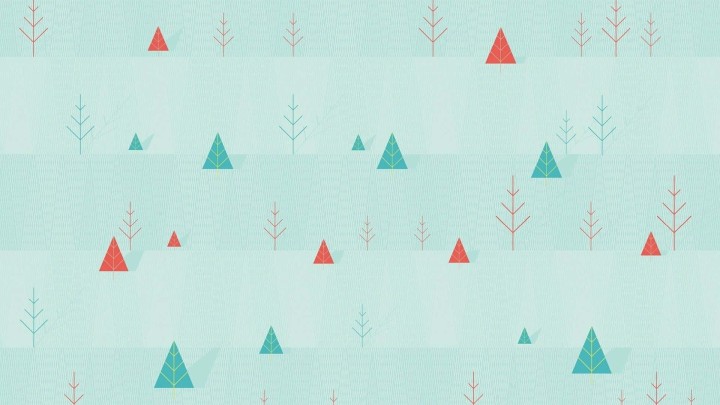 Red and white candy cane pattern on beige