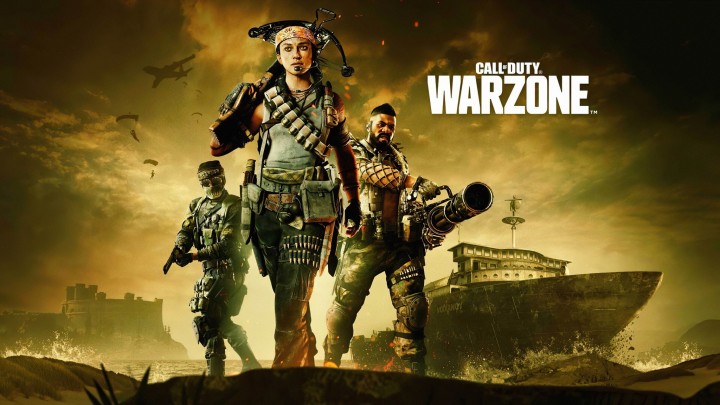 Soldiers in Call of Duty Warzone battlefield