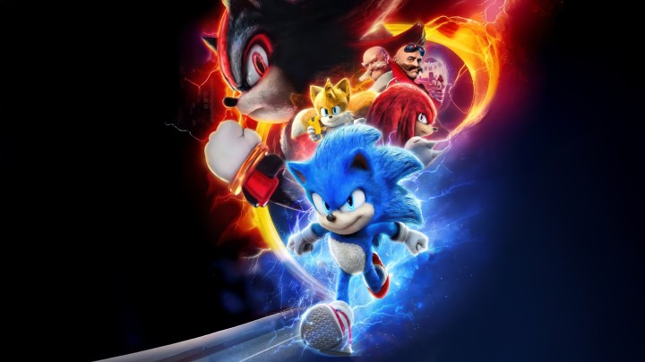 Sonic Tails Knuckles Shadow Dr Robotnik movie poster