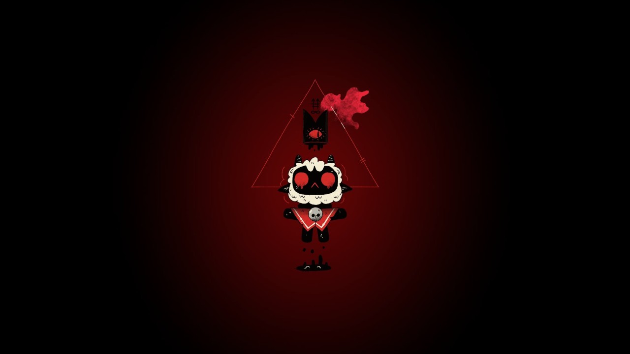 The Lamb character from Cult of the Lamb game art