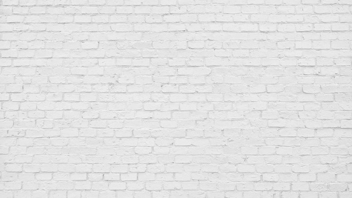 White brick wall texture background