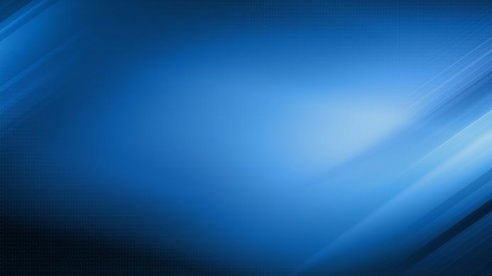 Abstract blue background with lines and gradient