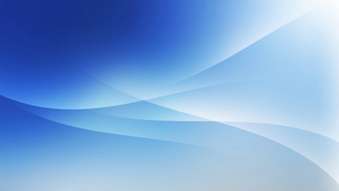 Abstract background with curved lines in shades of blue and white