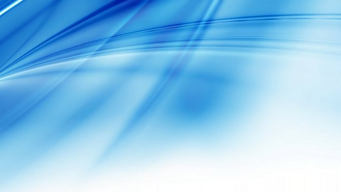 Abstract blue and white background with flowing lines