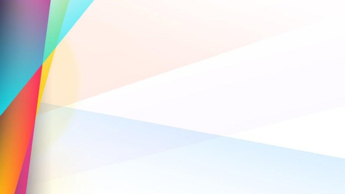 Abstract background with overlapping geometric shapes and pastel colors