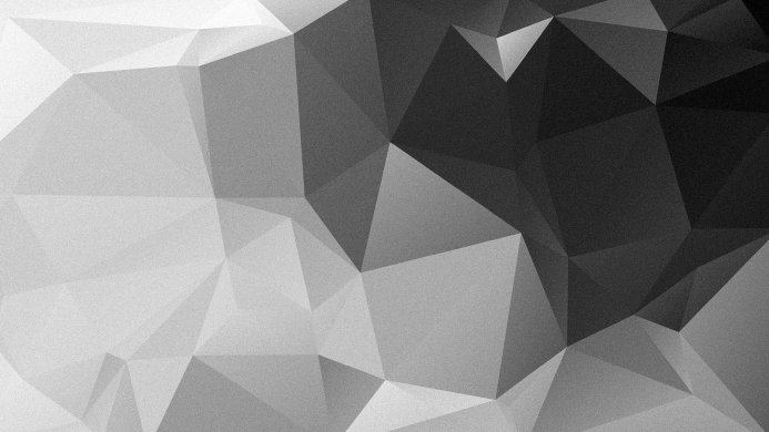 Abstract polygonal geometric background in shades of gray