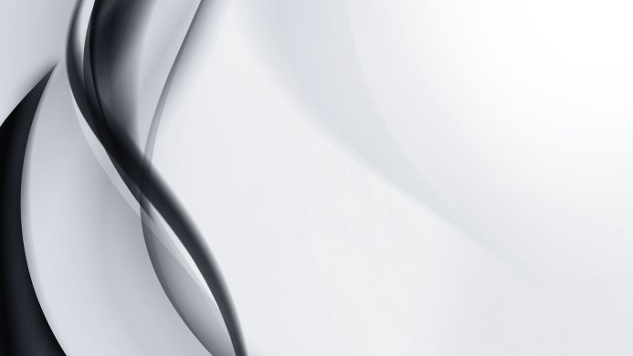 Abstract grayscale background with smooth, curved lines