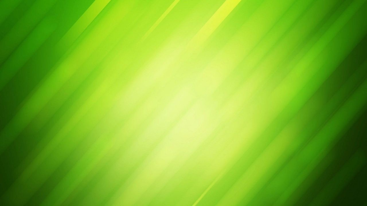 Green abstract background with diagonal lines