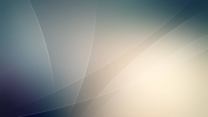 Abstract background with intersecting white lines on beige and blue gradient