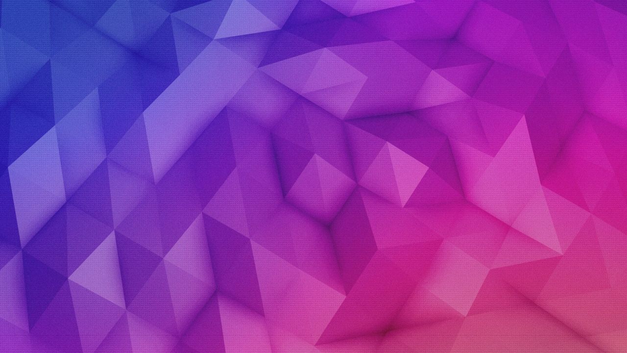 Blue purple pink gradient abstract geometric background