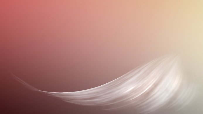 Rose and beige abstract background with a flowing white wave