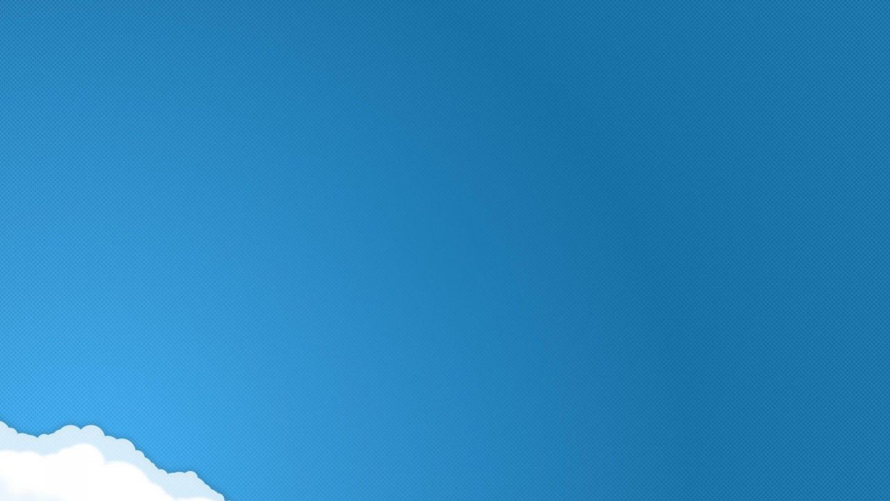 Blue sky with white clouds
