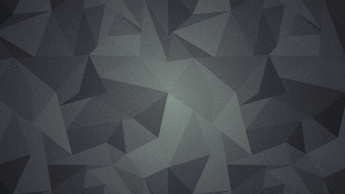 Dark gray abstract geometric background with low poly shapes and textured surface