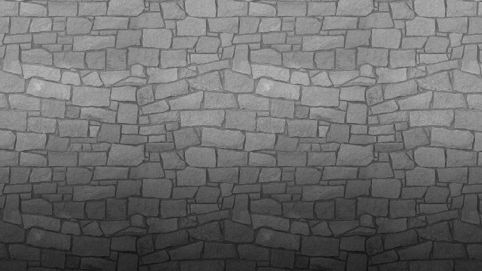 Gray stone wall texture background with natural stone pattern