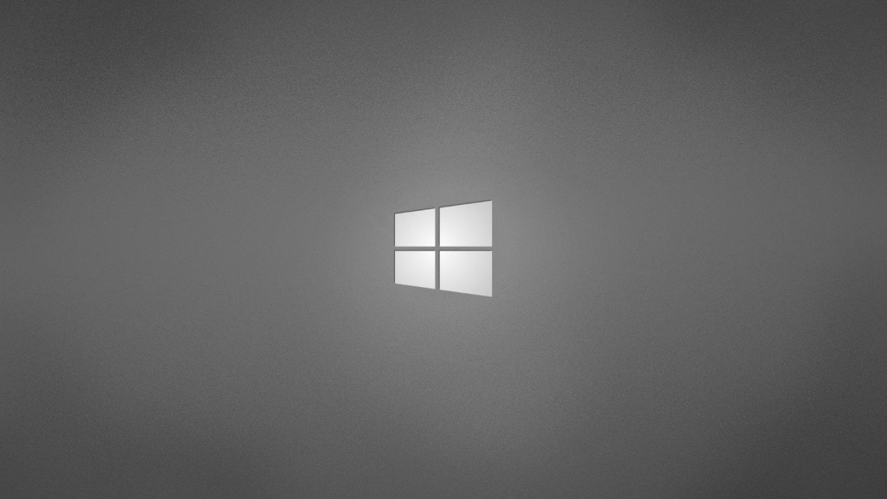 Windows logo on a textured gray background