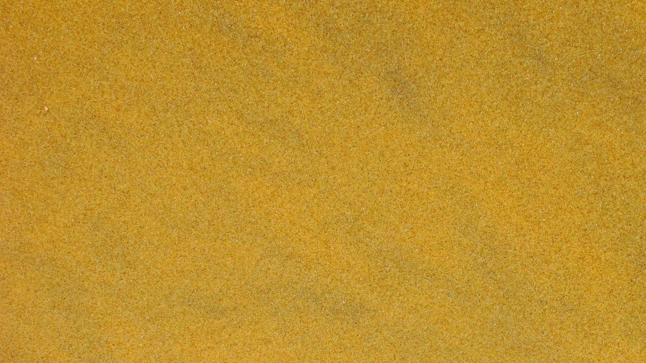 Close up of yellow foam texture