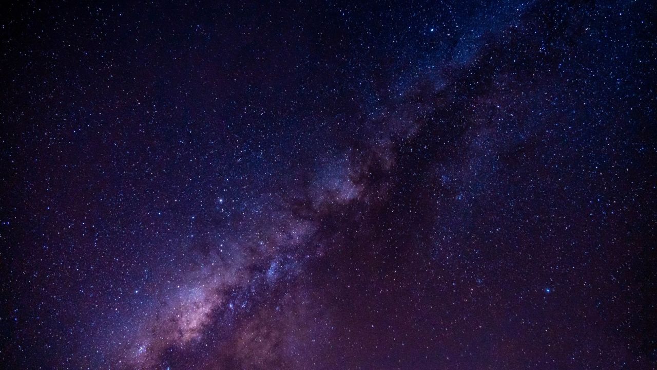 Milky Way night sky