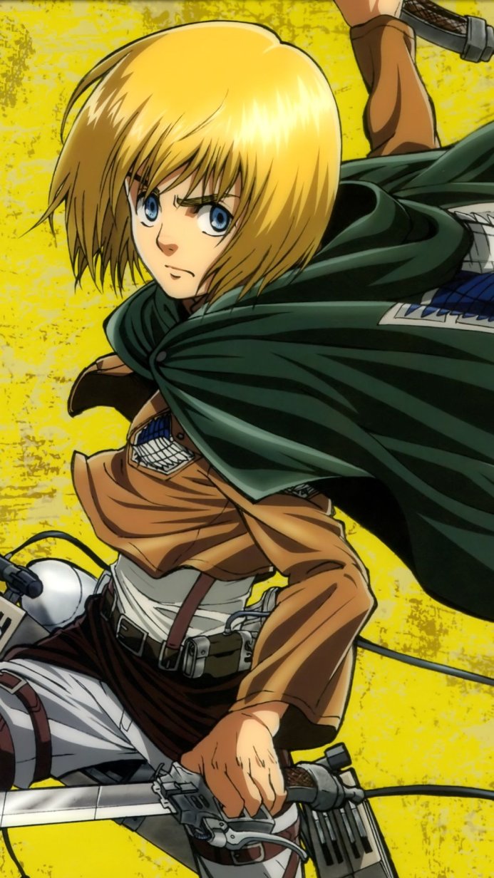 Armin Arlert from Attack on Titan in his Survey Corps uniform