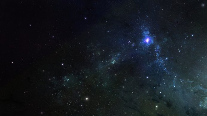 A vibrant nebula and countless stars in the vast expanse of space