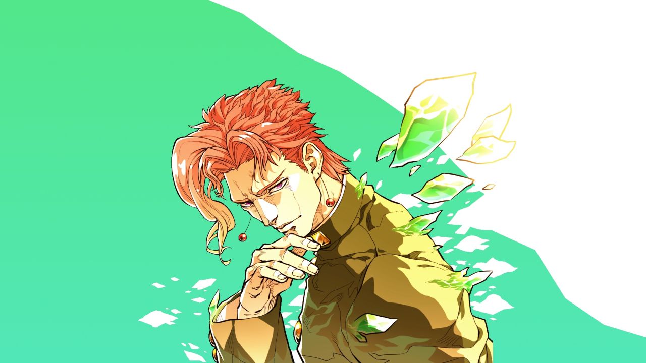 Noriaki Kakyoin from JoJos Bizarre Adventure anime